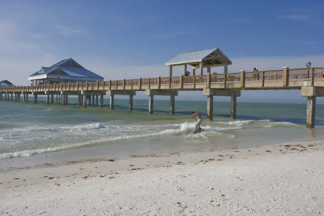 Clearwater Beach on the Gulf of Mexico, Pinellas County, Florida