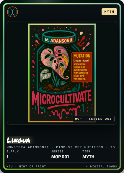 Lingua card