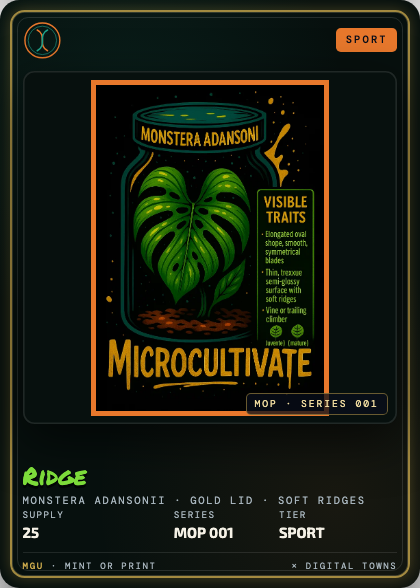 Ridge card